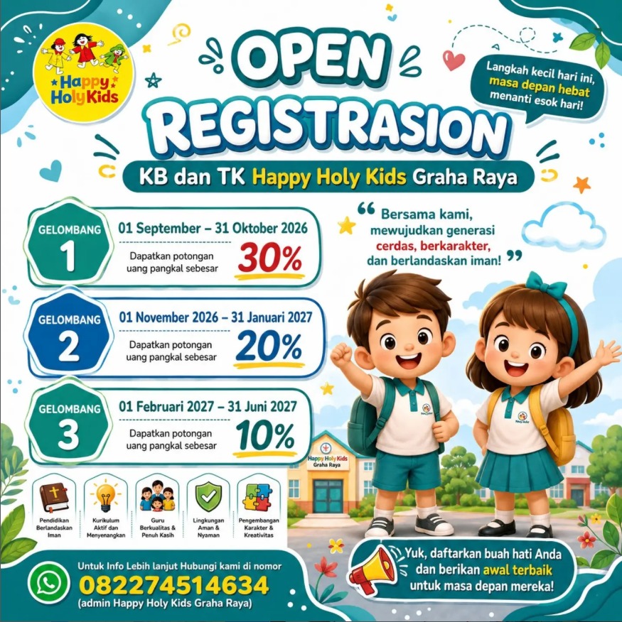 Promosi Happy Holy Kids Graha Raya