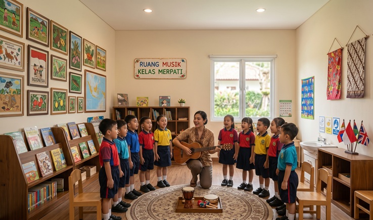 Peran Musik dan Seni dalam Perkembangan Anak TK